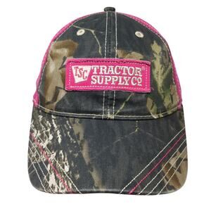 TSC Tractor Supply Co Strapback Hat Multicolor One Size Camo Outdoor